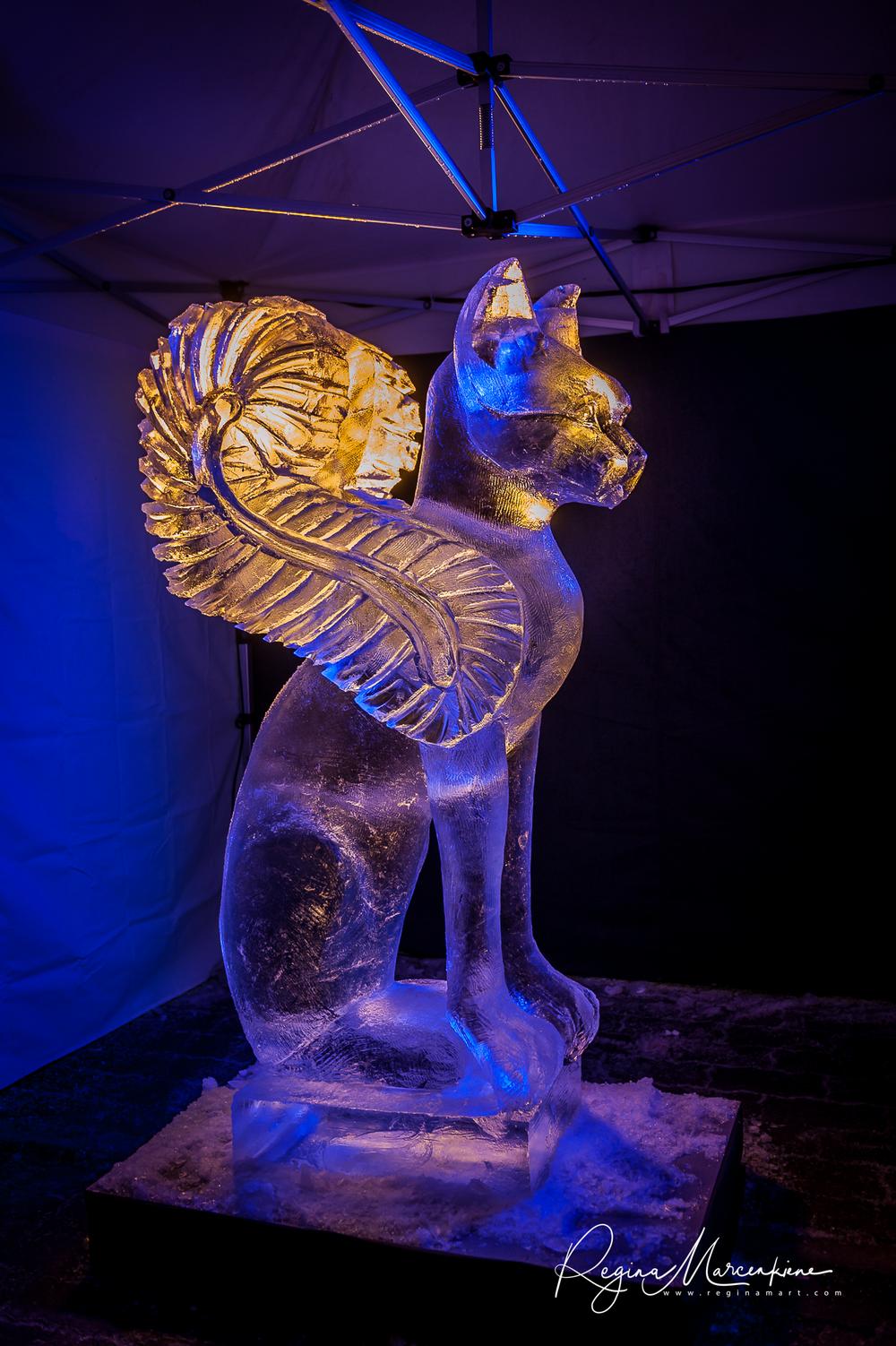 24 International Ice Sculpture Festival in Jelgava / 24 Международный фестиваль ледовых скульптур в Елгаве 