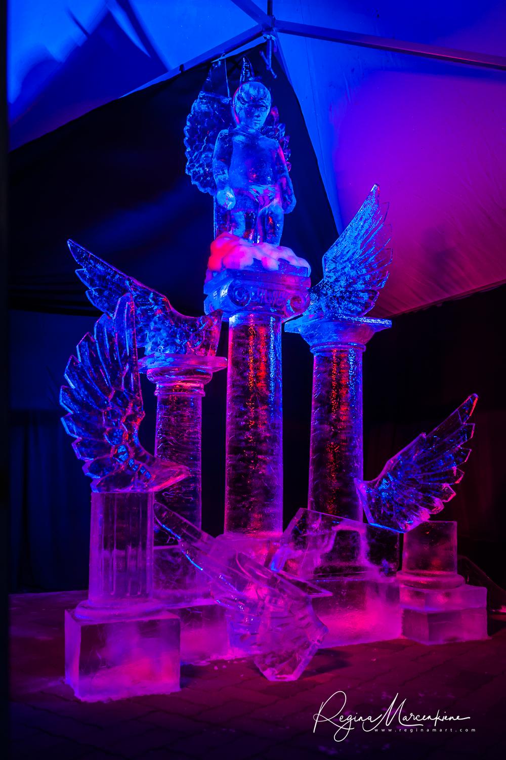  24 International Ice Sculpture Festival in Jelgava / 24 Международный фестиваль ледовых скульптур в Елгаве 