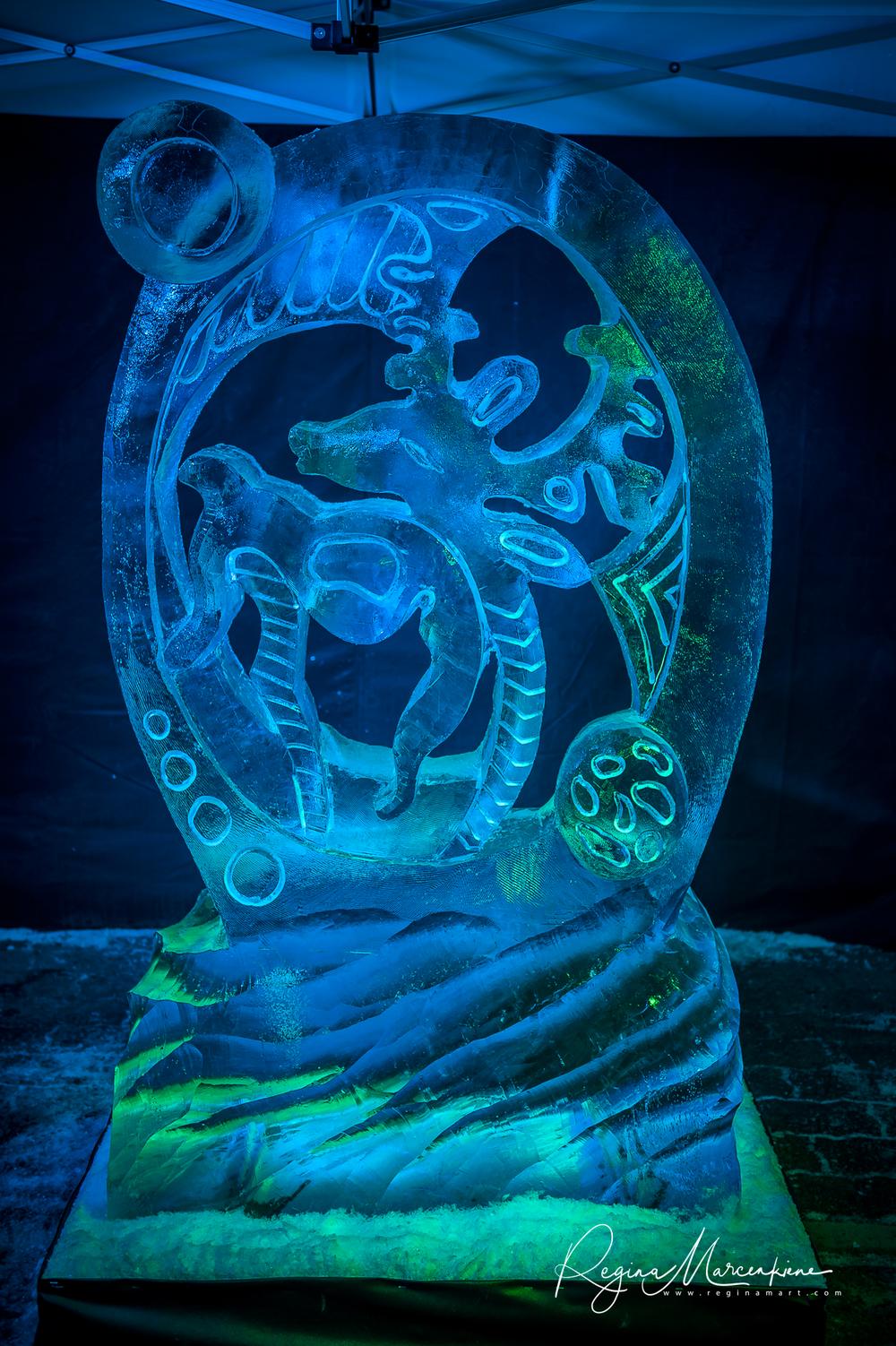  24 International Ice Sculpture Festival in Jelgava / 24 Международный фестиваль ледовых скульптур в Елгаве 