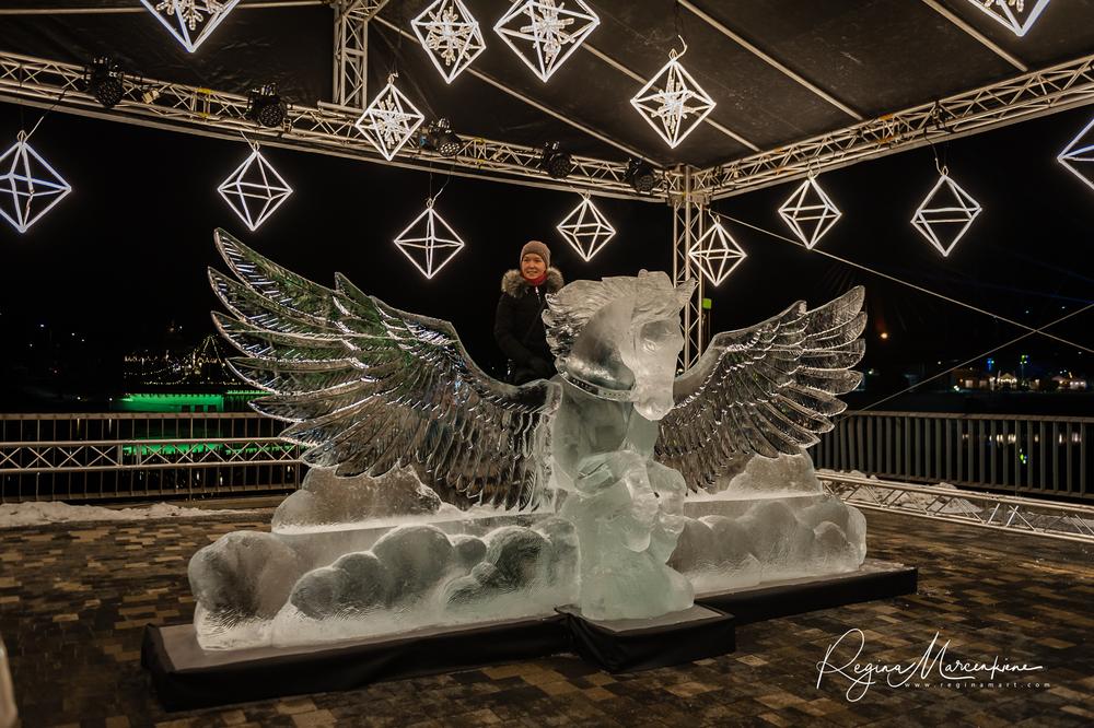  24 International Ice Sculpture Festival in Jelgava / 24 Международный фестиваль ледовых скульптур в Елгаве 
