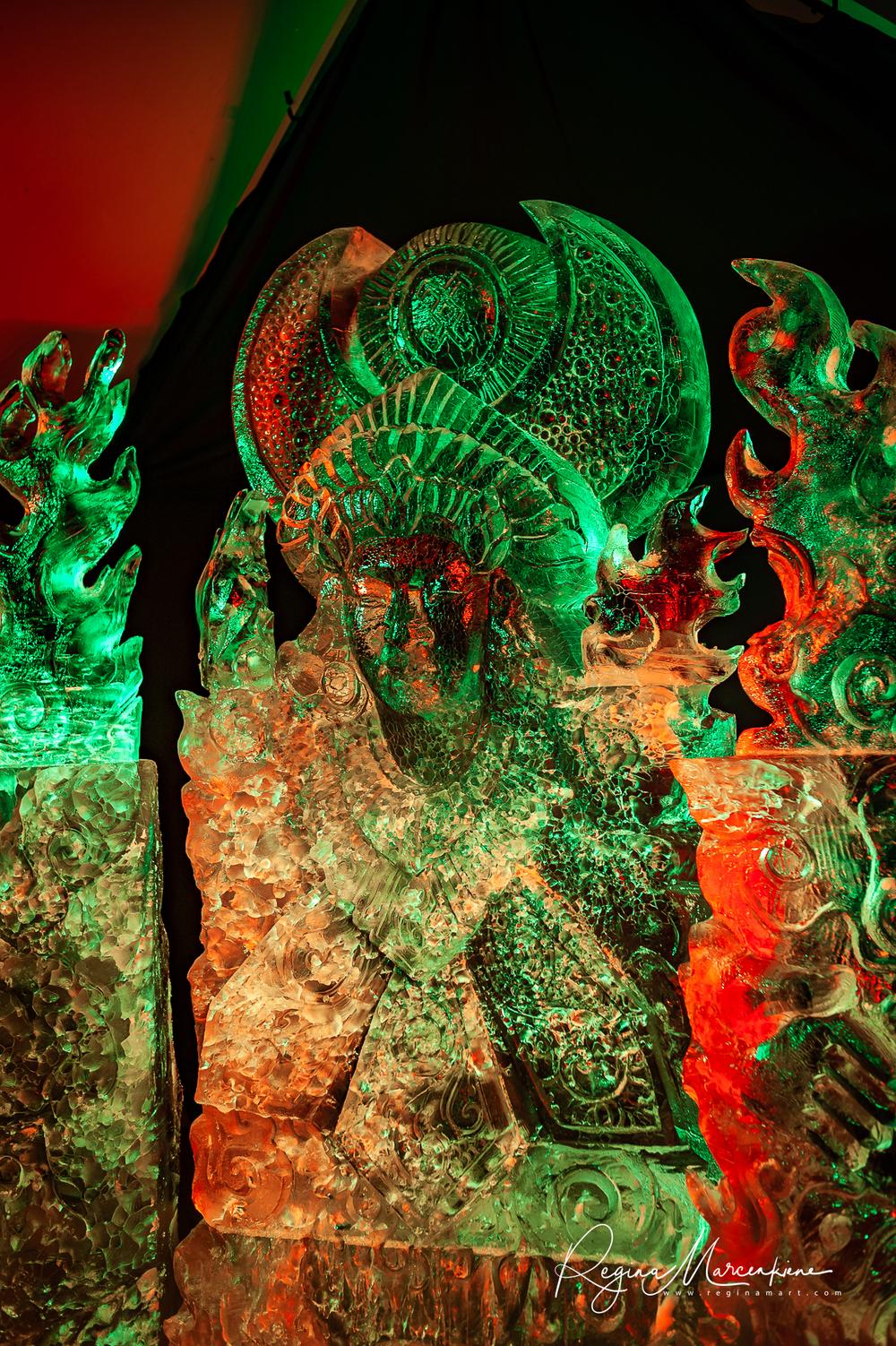  24 International Ice Sculpture Festival in Jelgava / 24 Международный фестиваль ледовых скульптур в Елгаве 