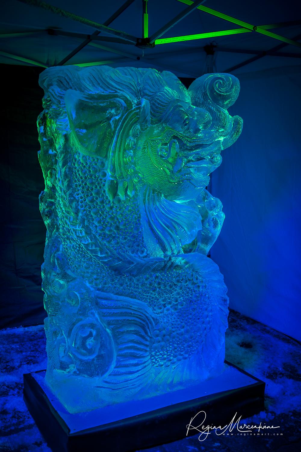  24 International Ice Sculpture Festival in Jelgava / 24 Международный фестиваль ледовых скульптур в Елгаве 
