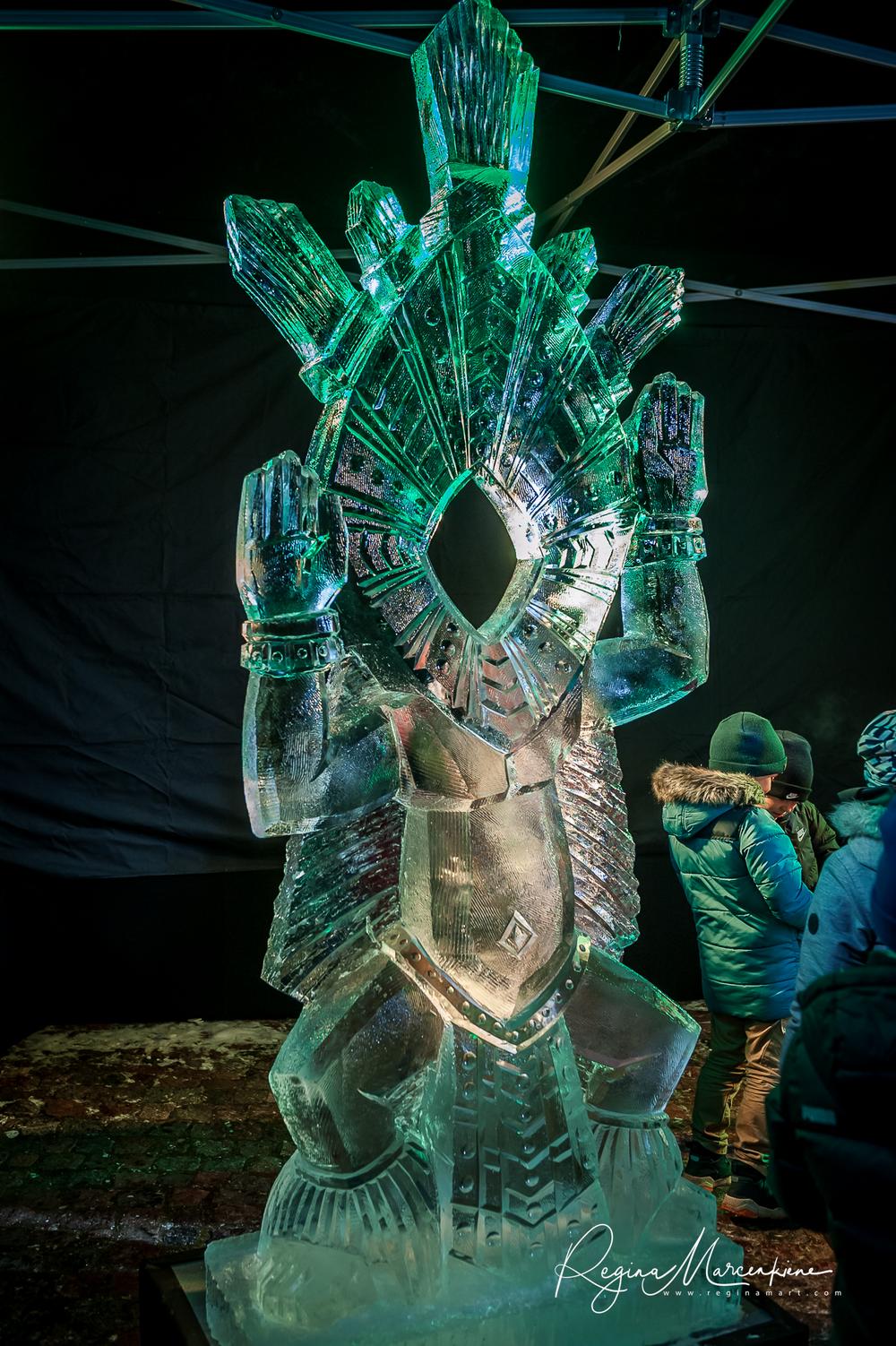  24 International Ice Sculpture Festival in Jelgava / 24 Международный фестиваль ледовых скульптур в Елгаве 