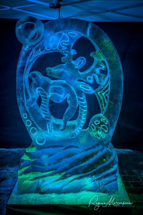  24 International Ice Sculpture Festival in Jelgava / 24 Международный фестиваль ледовых скульптур в Елгаве 