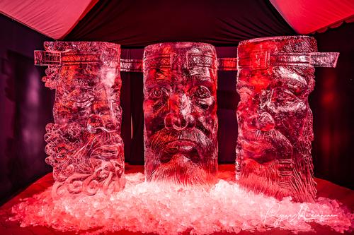  24 International Ice Sculpture Festival in Jelgava / 24 Международный фестиваль ледовых скульптур в Елгаве 