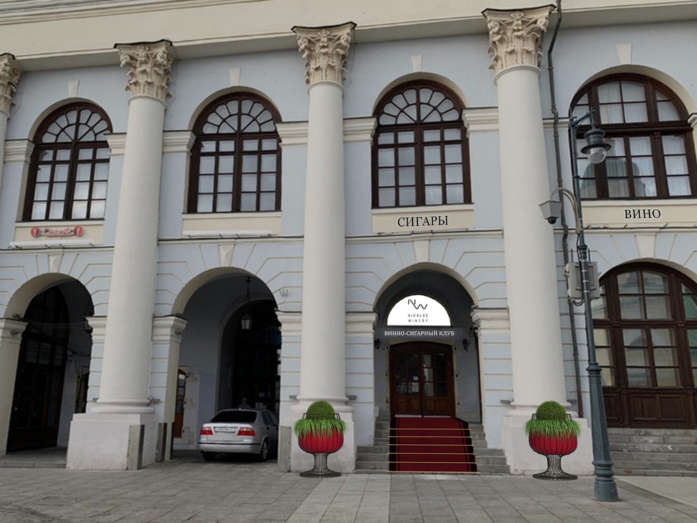 Дизайн фасада ресторана