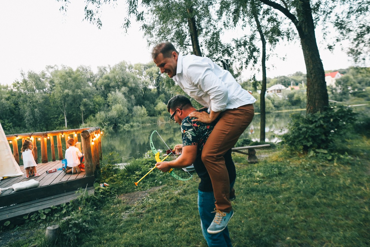 азот и детки