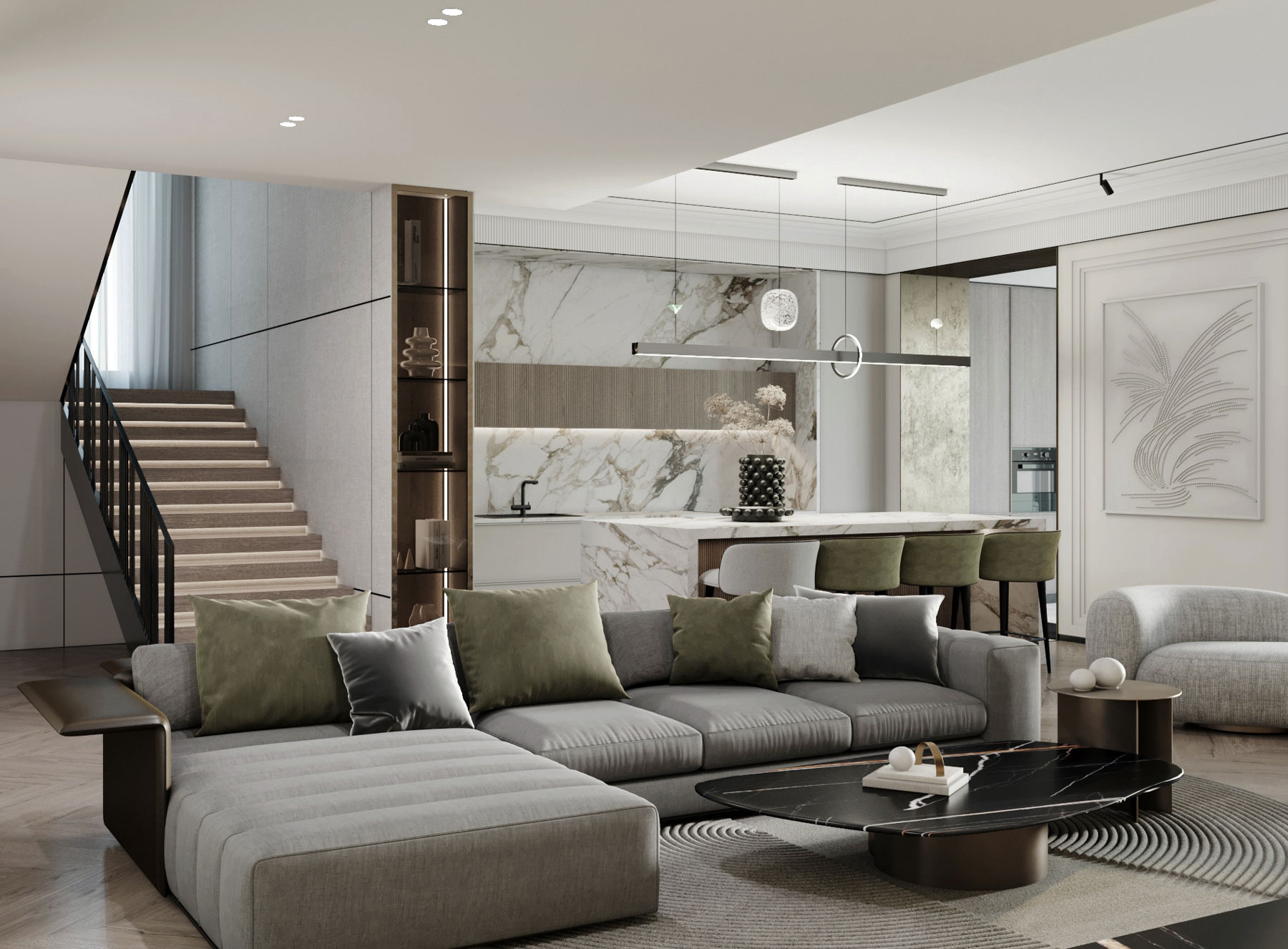 Интерьер первой спальни