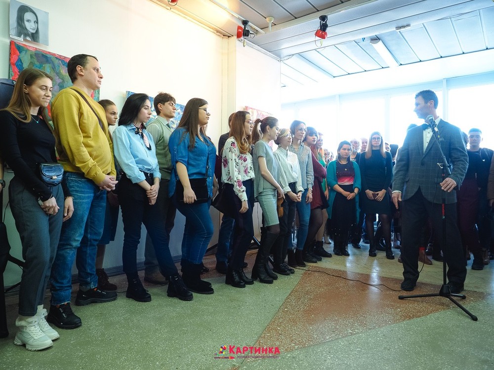 выставка молодых художников 