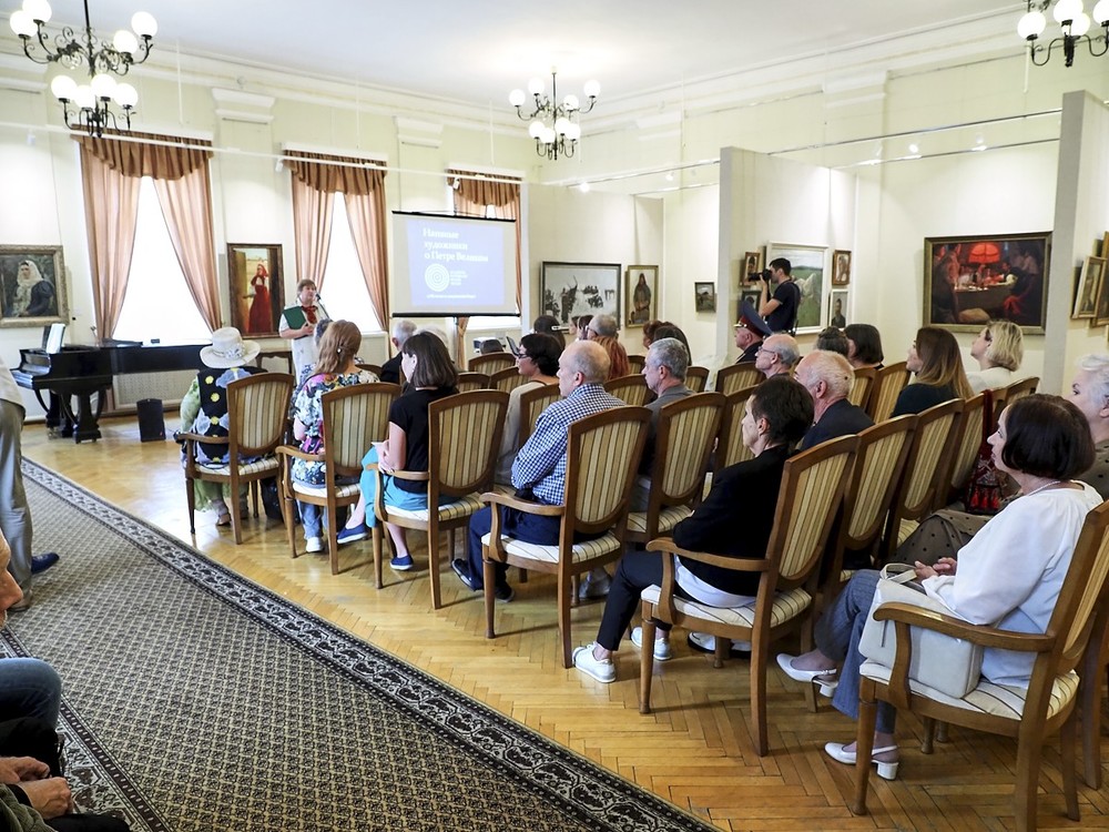 Наивные художники про Петра Великого выставка в Оренбурге
