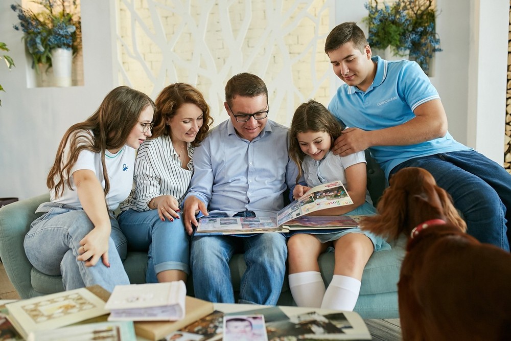 Лида и Сережа семейная съемка