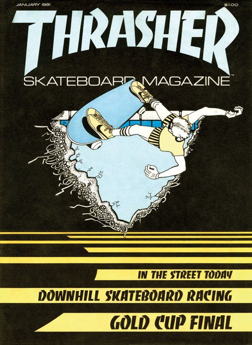 Первый выпуск журнала Thrasher