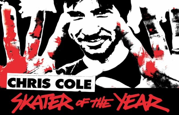 Skater of the Year Chris Cole по версии Thrasher Magazine