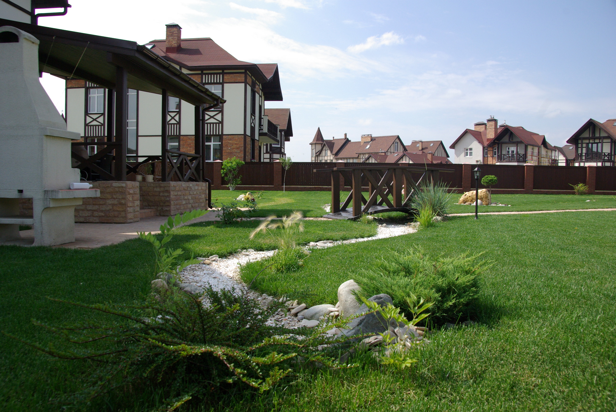 Лабинск сборный дом ландшафт