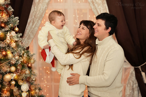 новогодняя фотосессия