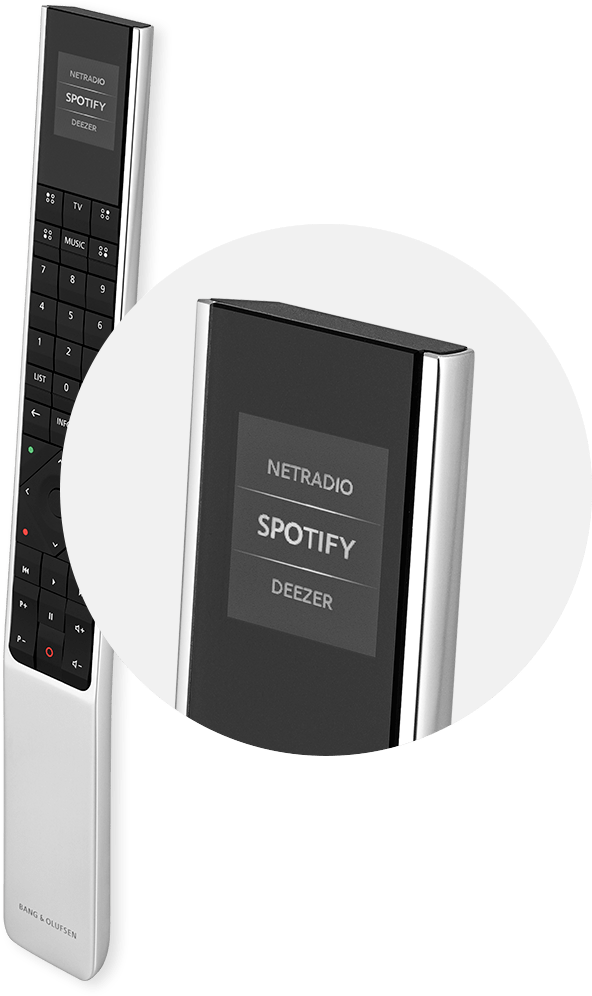 Bang & Olufsen BeoRemote One BT シルク Bang & Olufsen BeoRemote One BT Aluminium